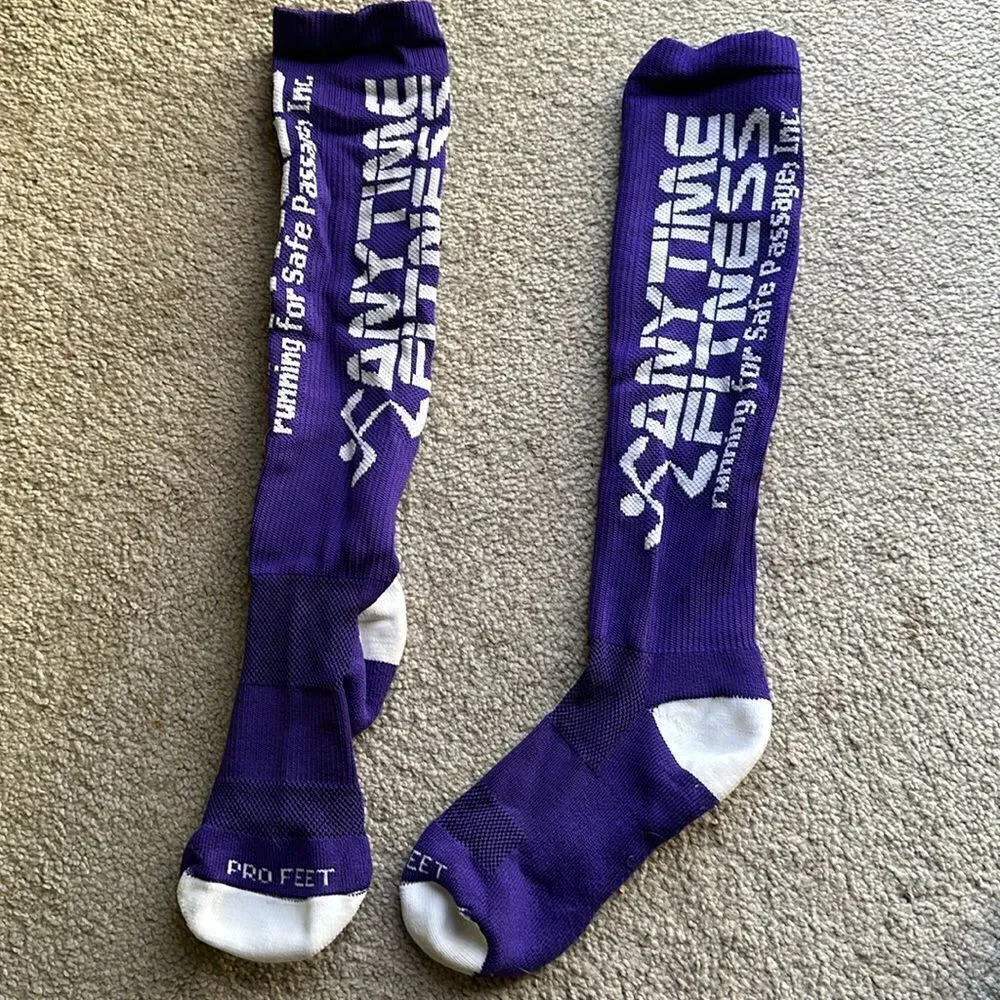 Anytime Fitness Unisex Athletic Running Socks!
